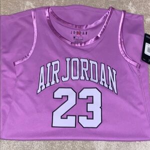 Jordan Kids' Purple jersey dress